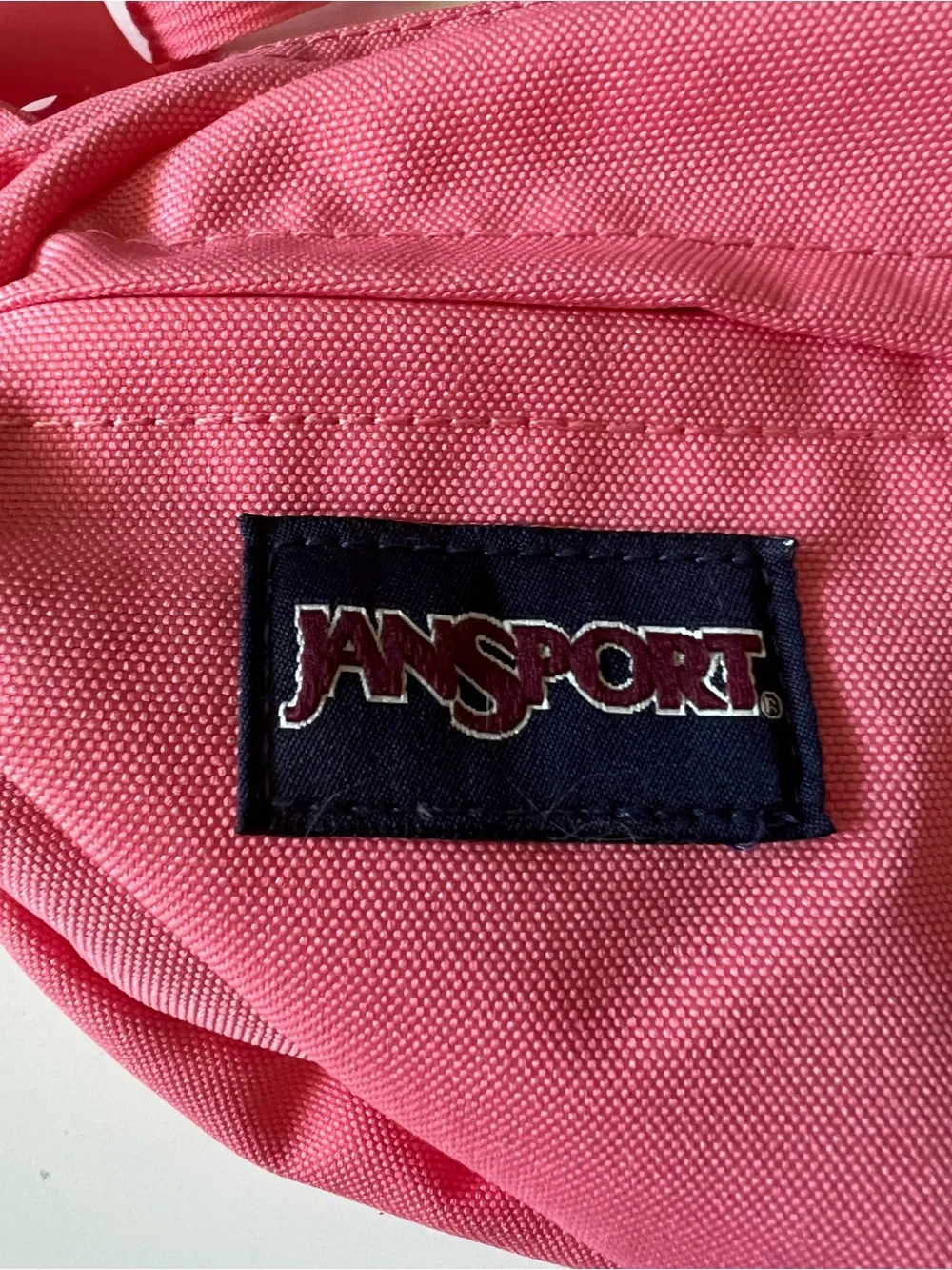 JanSport Salmon Pink Fanny Pack Belt Bag